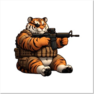 Tactical Tiger Posters and Art